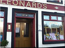 G1309 : Lahardane: Leonard's Bar & Grocery Shop by Pamela Norrington