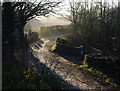 SD5272 : Lane at Borwick by Ian Taylor