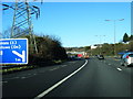 M4 westbound at Cefn Parc