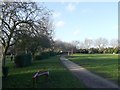 Running track, Little Ilford Park