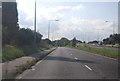 Slip road off the A127