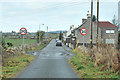 Speed limits signs at Maryton