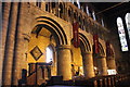 SJ4066 : The Norman Interior of St John the Baptist's Church, Chester by Jeff Buck