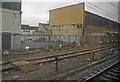 Buildings alongside the East Midlands railway line into St. Pancras