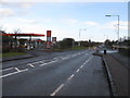 Mini-Roundabout entering Eastfield