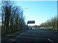 A40 westbound approaching St Clears