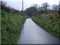 Minor road heading for Puncheston