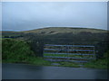 View across a valley towards Mynydd Castlebythe