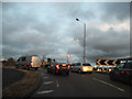 Perry Street at the Sidcup Bypass roundabout