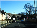 A4218 Heywood Lane and railway viaduct