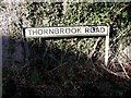 Thornbrook Road sign