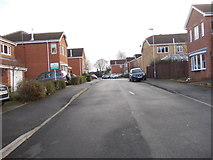 SE2824 : Rosedale Drive - looking towards Haigh Moor Road by Betty Longbottom
