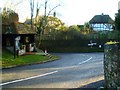 Bus shelter in Sutton