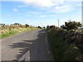 The north-western end of the Sabbath Hill road