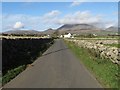 View north-westwards along Valley Road