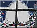 SH3734 : Murluniau Nadolig - Christmas murals by Alan Fryer
