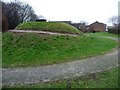 Artificial hill, Brigg Millennium Green