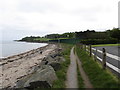 The North Down Coastal Path east of Station Road