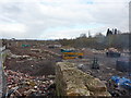 Tiding up after the demolition of Woodnook Mill