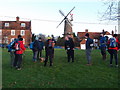 Walk briefing on Quainton Green