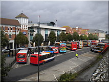 TR1557 : Canterbury bus station by Richard Vince