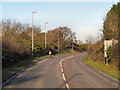 Cyclist on the A351