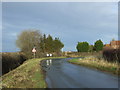 Bend in the road towards Worsall Toll Bar