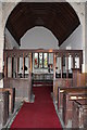 SK8858 : Screen and chancel, St Peter's church, Norton Disney by J.Hannan-Briggs