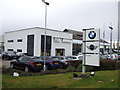 NZ4316 : Car dealership, Preston-on-Tees by JThomas