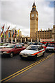 TQ3079 : Traffic in Parliament Square by Elaine Champion