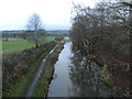 The Macclesfield Canal at Lyme Green, looking east