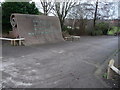 Part of the entrance to the recreation ground, Halesowen