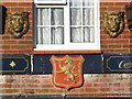 Golden lions on The Golden Lion, Alresford Road, Fairdown, SO23