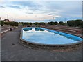 Oval paddling pool