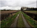 SE3763 : Track leading off Minskip Road by Chris Heaton