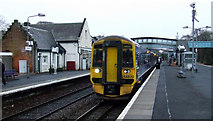 NN7800 : Dunblane railway station by Thomas Nugent