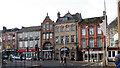 Worksop - shops on west side of Market Place