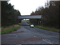 Railway bridge over the A67