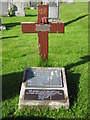 HU4869 : Norwegian seaman's grave by Mark Stockdale