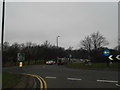 Roundabout on Bourne Road, Bexley