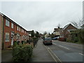 Looking north-west up Victoria Road