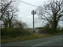 SU8206 : Communications mast on Clay Lane by Dave Spicer