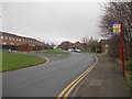 Leicester Place - viewed from Hawkins Drive