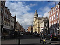 Worcester - View N along The Cross