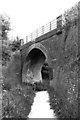 SU1383 : Former M&SWJR railway bridge over Wilts & Berks canal by Vieve Forward