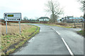 Road junction at Glendoick