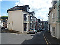 House at a Y-shaped junction in central Aberystwyth