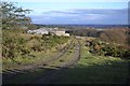 Farm track to Springhill Farm