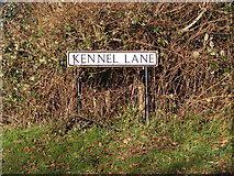TL0916 : Kennel Lane sign by Geographer
