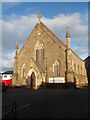 Grade II listed Cinderford Methodist Church viewed from the south